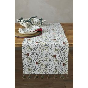 Robin & mistletoe runner